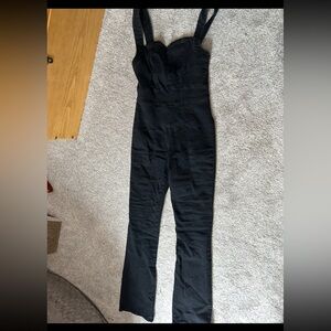 We The Free Black Skinny Jumpsuit